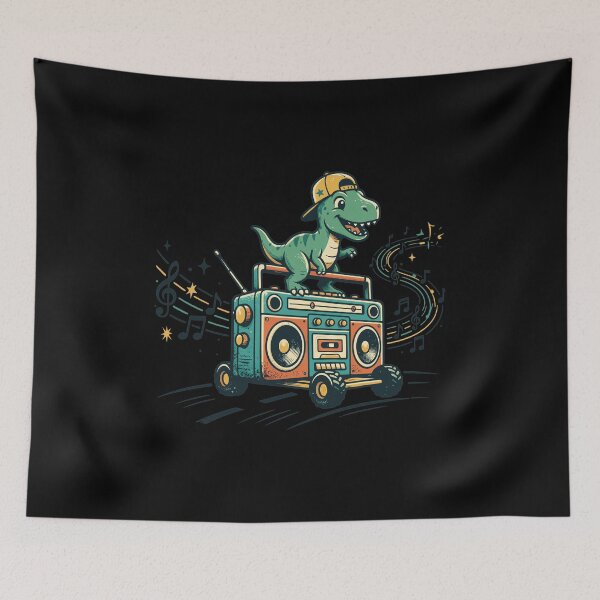 Item preview, Dino Ride  Music Box Groove designed and sold by NyasiaLeuschke.