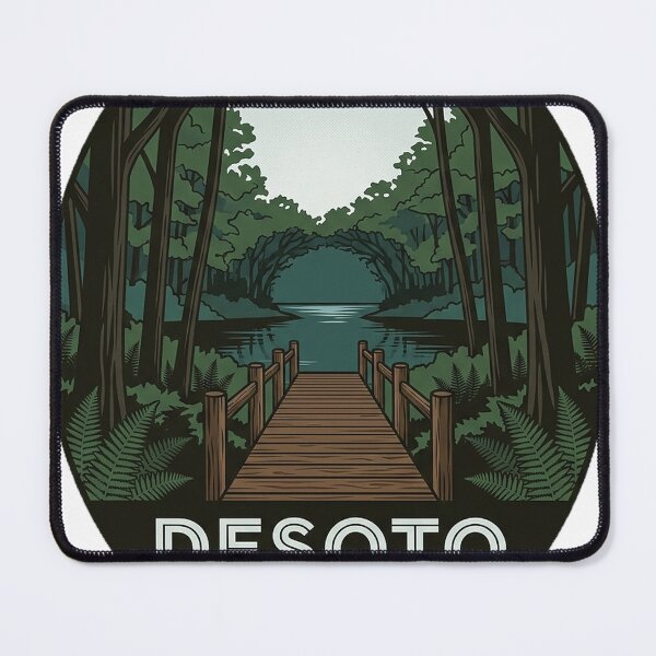 Item preview, West Fork River Boardwalk DeSoto State Park Sticker designed and sold by DetourDgn.