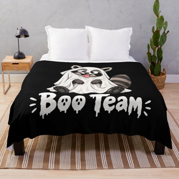 Item preview, Raccoon Boo Halloween designed and sold by TheEndDesign.