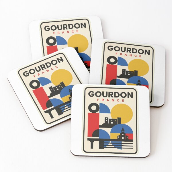 Item preview, Retro Gourdon Bauhaus Geometric Skyline designed and sold by k3rstman1.