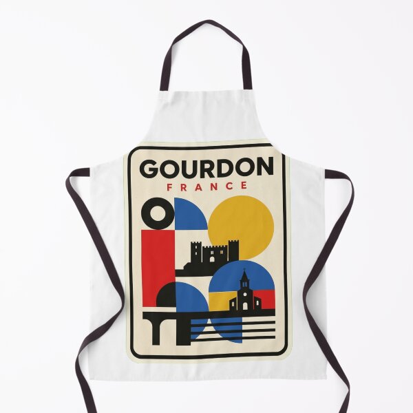 Item preview, Retro Gourdon Bauhaus Geometric Skyline designed and sold by k3rstman1.