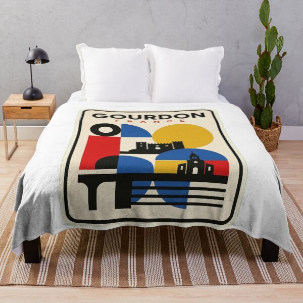 Item preview, Retro Gourdon Bauhaus Geometric Skyline designed and sold by k3rstman1.