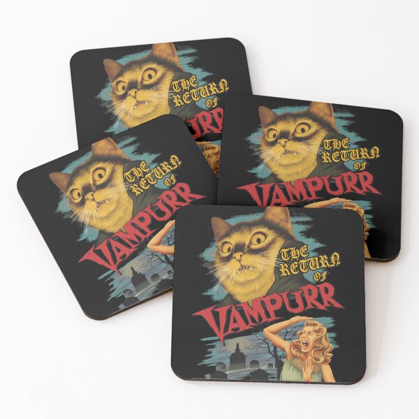 Item preview, The Return of Vampurr Feline Horror Parody designed and sold by NyasiaLeuschke.