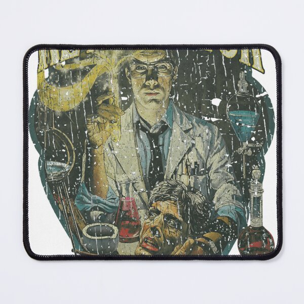 Item preview, Distressed Re-Animator Vintage Horror Lab Head designed and sold by ALEGLAS.