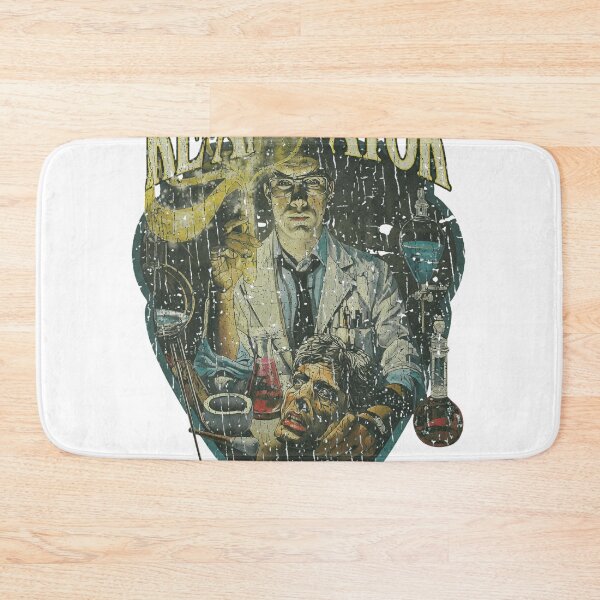 Item preview, Distressed Re-Animator Vintage Horror Lab Head designed and sold by ALEGLAS.