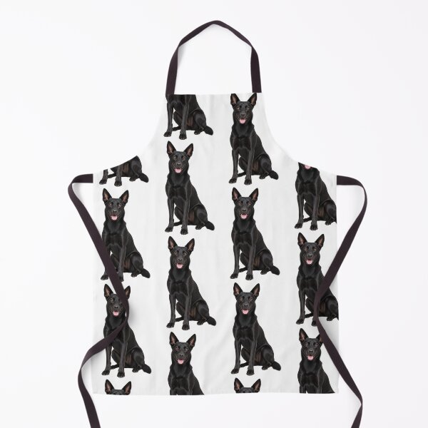 Item preview, Australian Kelpie Black Dog designed and sold by BackgroundND.