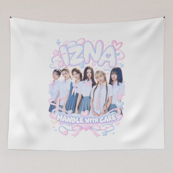 Item preview, izna Group Handle With Care Y2K Blue Heart designed and sold by Valereekmerch.