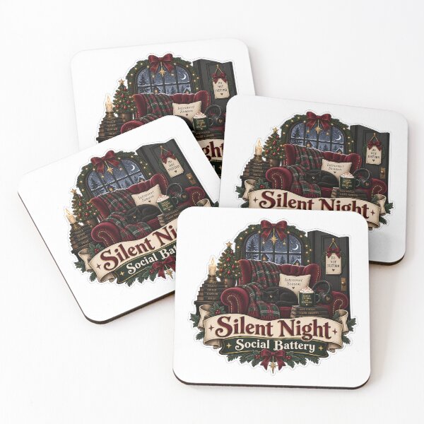 Item preview, Silent Night Social Battery designed and sold by AIARTIST1.