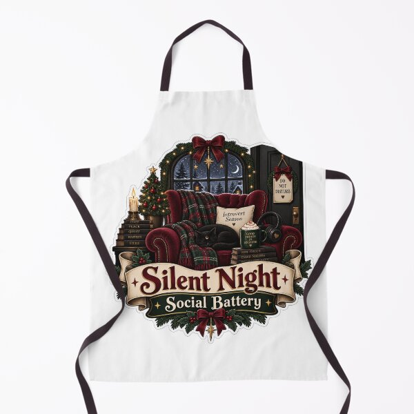 Item preview, Silent Night Social Battery designed and sold by AIARTIST1.