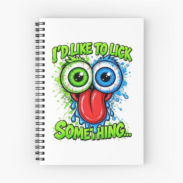 Item preview, I'd Like To Lick Something - Funny Trippy Drippy Eyeball Monster  Leírás (Description): designed and sold by Csaba1983.