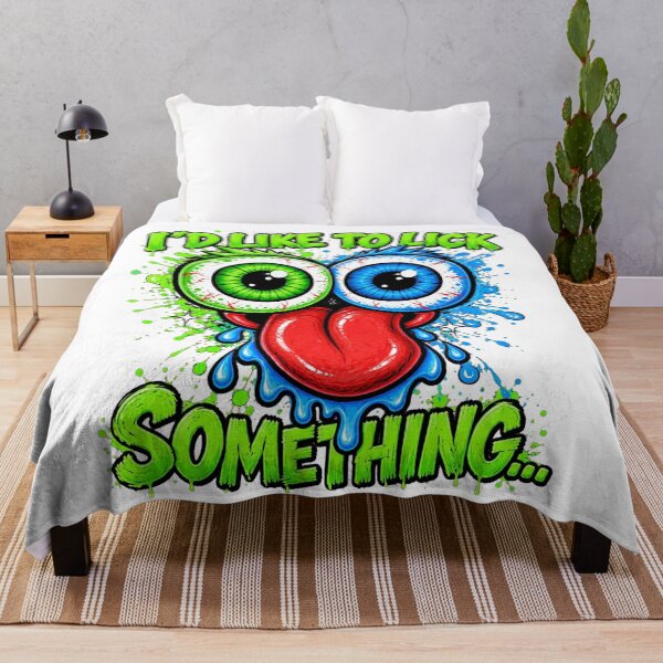 Item preview, I'd Like To Lick Something - Funny Trippy Drippy Eyeball Monster  Leírás (Description): designed and sold by Csaba1983.