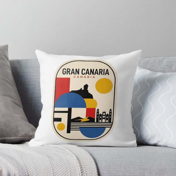 Item preview, Retro Gran Canaria Bauhaus Geometric Skyline designed and sold by k3rstman1.