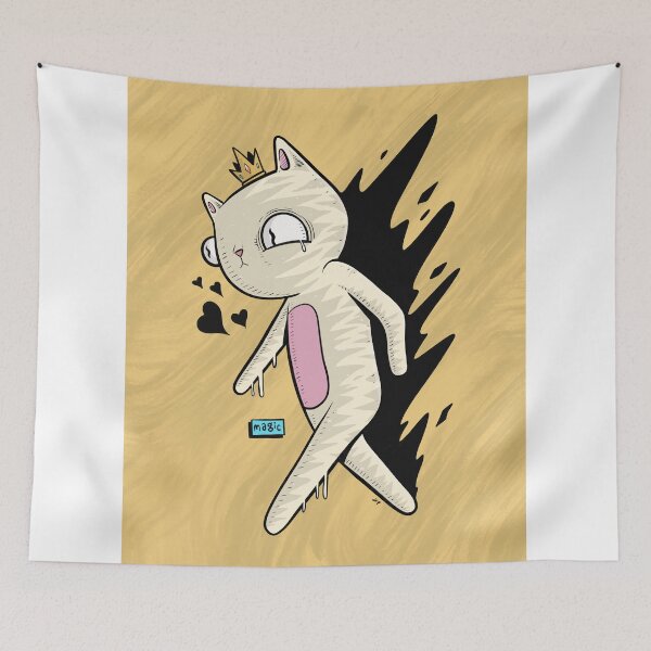 Item preview, Grunge Punk Cartoon Creature Edgy Character Art designed and sold by DRP-art.