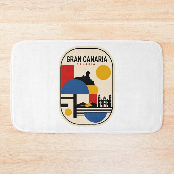 Item preview, Retro Gran Canaria Bauhaus Geometric Skyline designed and sold by k3rstman1.