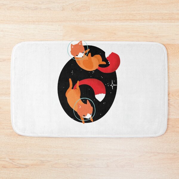 Item preview, Cosmic Cuteness: Astronaut Foxes Floating designed and sold by ALEGLAS.