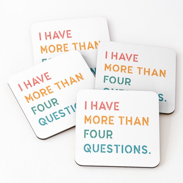 Item preview, Funny Passover Seder I Have More Than Four Questions designed and sold by AfterHoursFM.