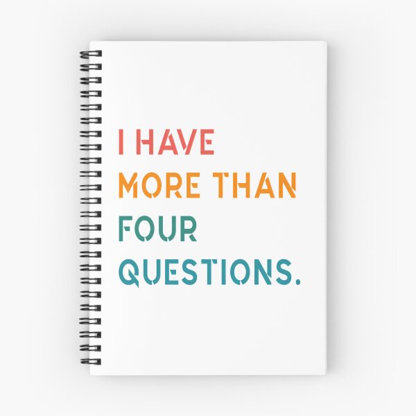 Item preview, Funny Passover Seder I Have More Than Four Questions designed and sold by AfterHoursFM.
