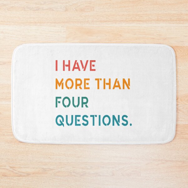 Item preview, Funny Passover Seder I Have More Than Four Questions designed and sold by AfterHoursFM.