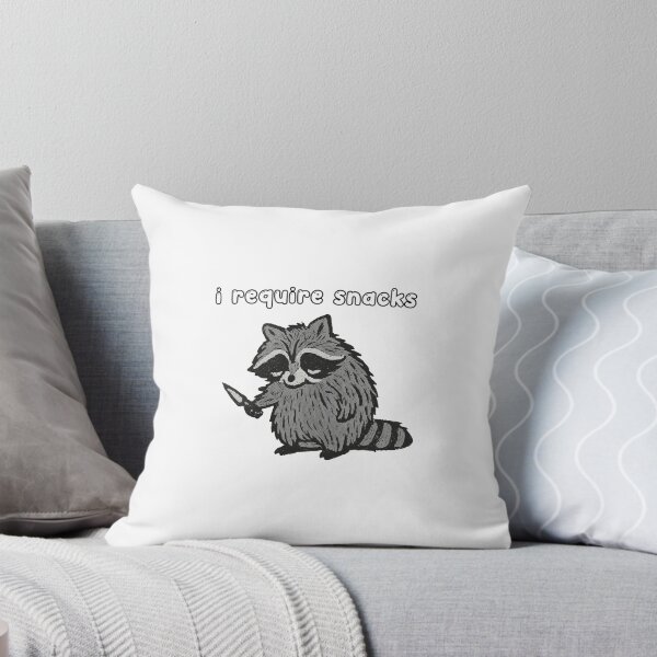 Item preview, Raccoon Demands Snacks With A Weapon designed and sold by ALEGLAS.