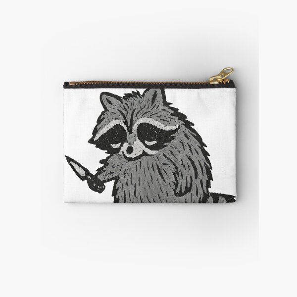 Item preview, Raccoon Demands Snacks With A Weapon designed and sold by ALEGLAS.