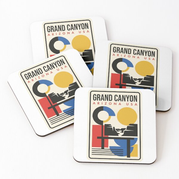 Item preview, Retro Grand Canyon Bauhaus Geometric Skyline designed and sold by k3rstman1.