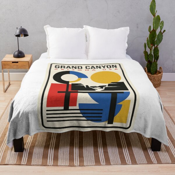 Item preview, Retro Grand Canyon Bauhaus Geometric Skyline designed and sold by k3rstman1.