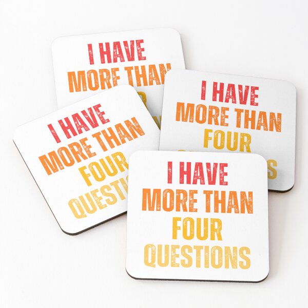Item preview, Funny Passover Seder I Have More Than Four Questions designed and sold by AfterHoursFM.
