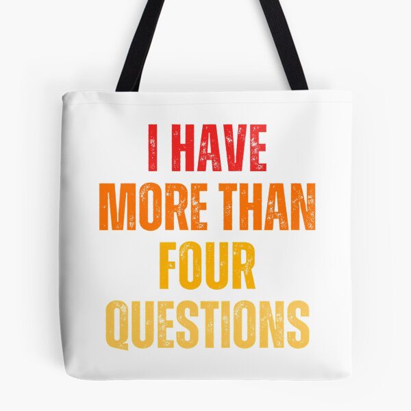 Item preview, Funny Passover Seder I Have More Than Four Questions designed and sold by AfterHoursFM.