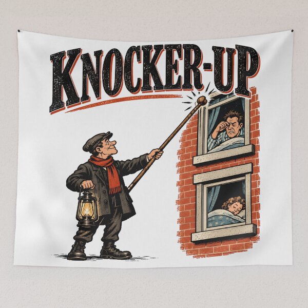 Item preview, The Knocker-Up designed and sold by TOMSZE.