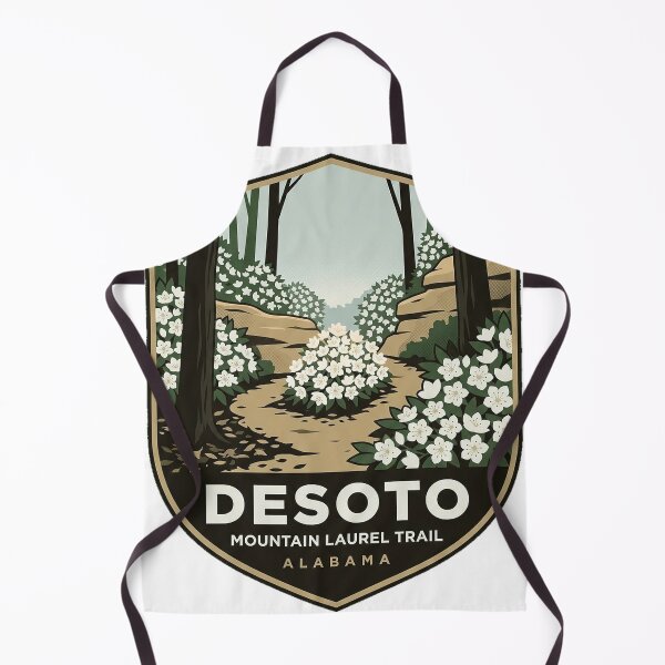 Item preview, Mountain Laurel Trail DeSoto State Park Alabama Sticker designed and sold by DetourDgn.