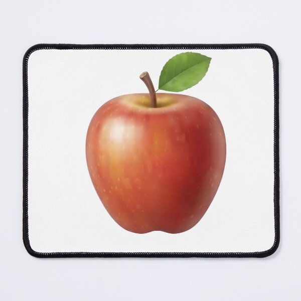 Item preview, Fresh Red Apple with Leaf Fruit Illustration designed and sold by Sharif Islam.