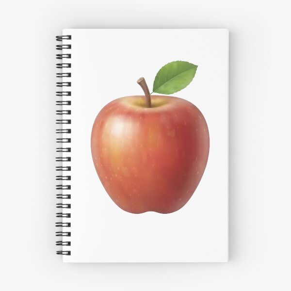 Item preview, Fresh Red Apple with Leaf Fruit Illustration designed and sold by Sharif Islam.