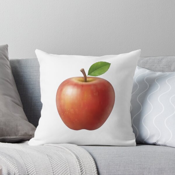 Item preview, Fresh Red Apple with Leaf Fruit Illustration designed and sold by Sharif Islam.