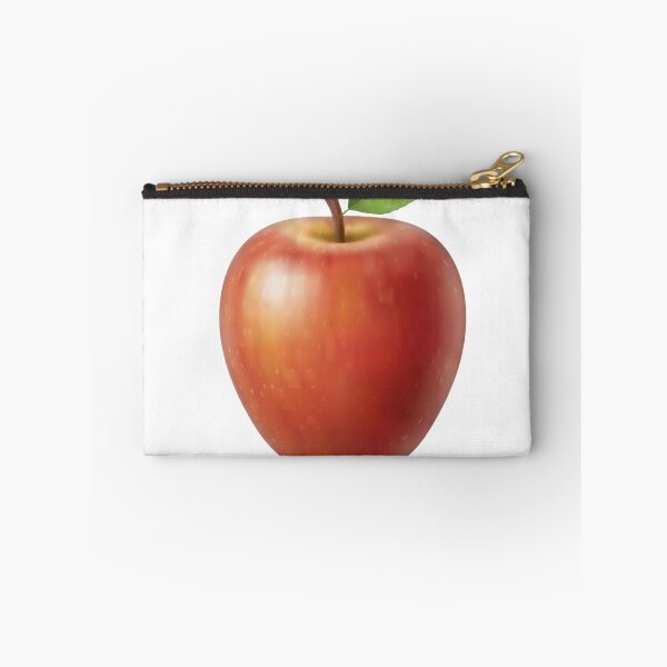 Item preview, Fresh Red Apple with Leaf Fruit Illustration designed and sold by Sharif Islam.