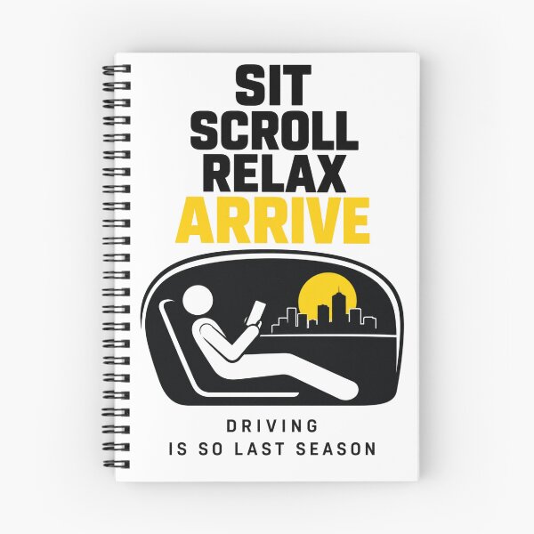 Item preview, Sit Scroll Relax  designed and sold by Kenzie & Co.