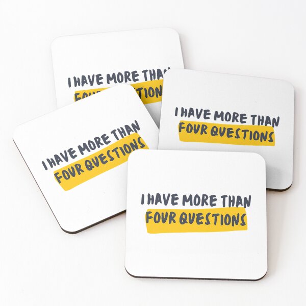Item preview, Funny Passover Seder I Have More Than Four Questions designed and sold by AfterHoursFM.