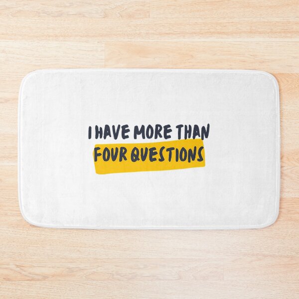 Item preview, Funny Passover Seder I Have More Than Four Questions designed and sold by AfterHoursFM.