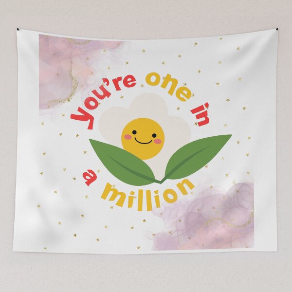 Item preview, You're One in a Million Cute Daisy Flower  designed and sold by RAJASWARSTORE.