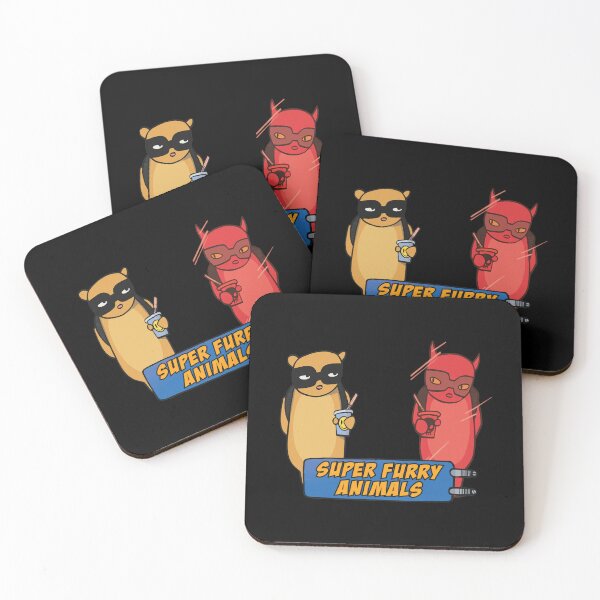 Item preview, Super Furry Animals Duo Drinks  designed and sold by KAREWASHICK.