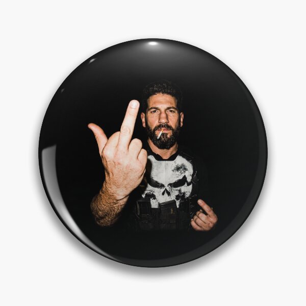 Item preview, Jon Bernthal As Frank Castle the Purnisher Middle Finger designed and sold by KendraBall.