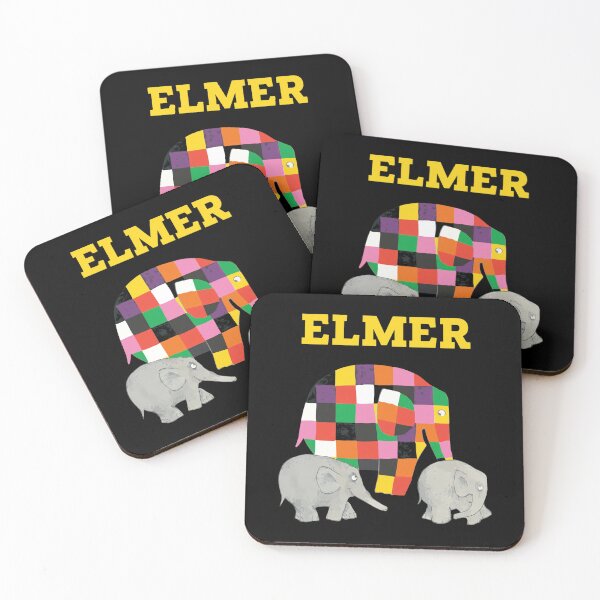 Item preview, ELMER Patchwork Elephant & Friends  designed and sold by KAREWASHICK.