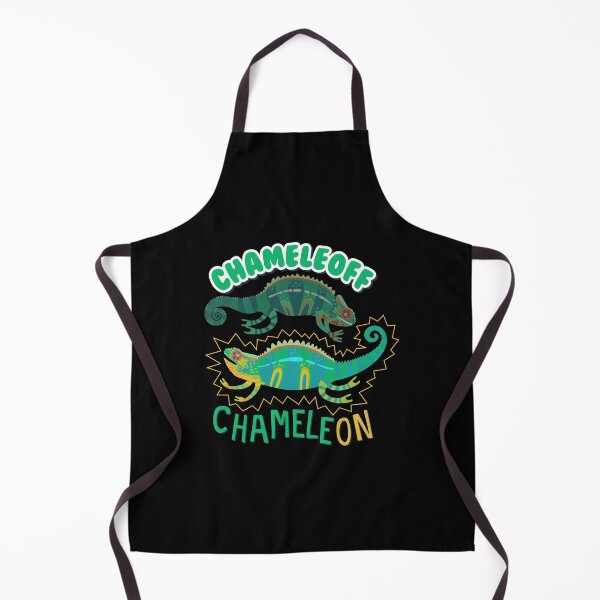 Item preview, Chameleoff Chameleon On Lizard Art Pun designed and sold by KAREWASHICK.