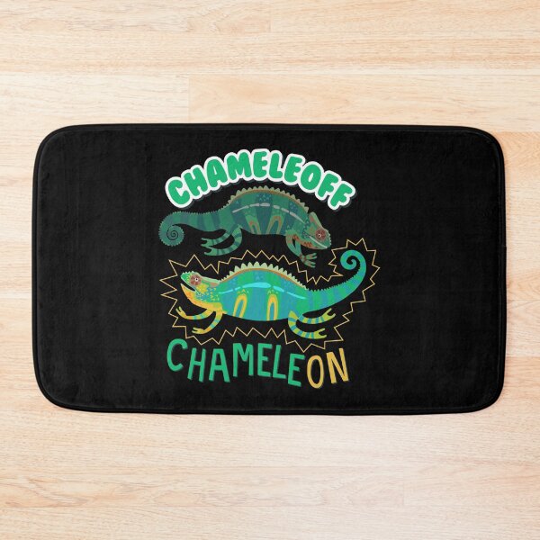 Item preview, Chameleoff Chameleon On Lizard Art Pun designed and sold by KAREWASHICK.