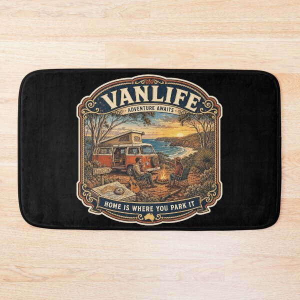 Item preview, Vanlife Australia Sticker — Road Trip & Campervan Decal designed and sold by Random Designs.