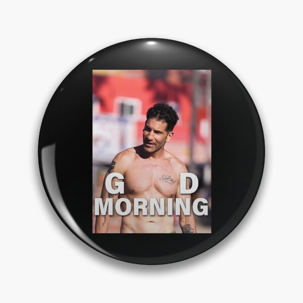 Item preview, Jon Bernthal Shirtless Good Morning designed and sold by KendraBall.