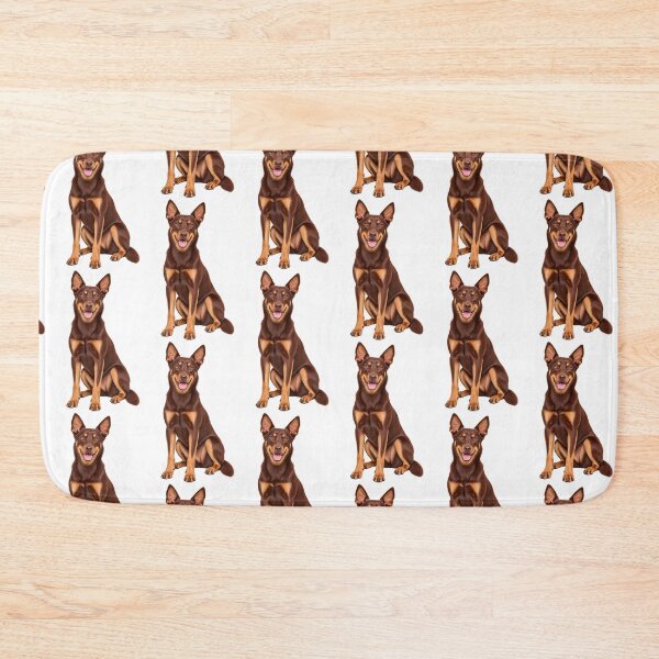Item preview, Australian Kelpie Red And Tan Dog designed and sold by BackgroundND.