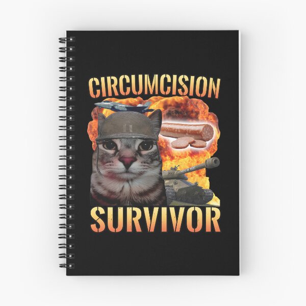 Item preview, Circumcision Survivor Military Cat Sausage Art designed and sold by KAREWASHICK.