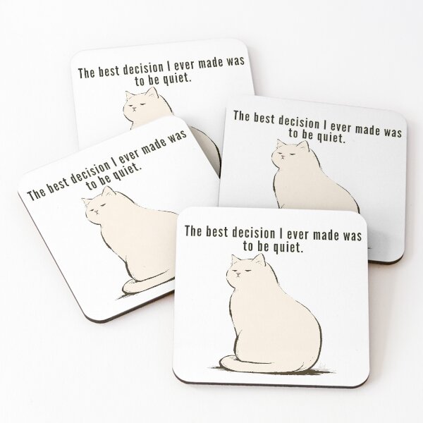 Item preview, Quiet Cat With Introvert Quote designed and sold by 123Long.