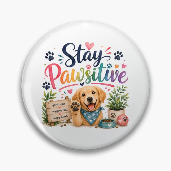 Item preview, Stay pawsitive designed and sold by nimmitrends.