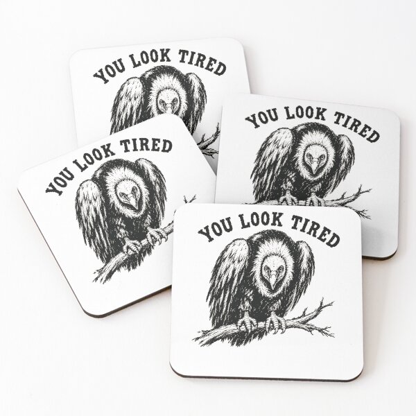Item preview, You Look Tired Vulture Halloween designed and sold by RileyAngelaShop.